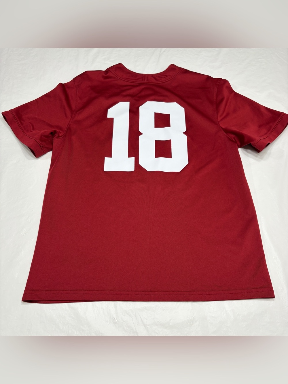 Alabama Crimson Tide Nike Football Jersey #18 Youth Boys Large - Picture 6 of 9